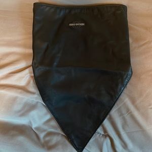 Harley Davidson Leather Ascot/Neck Protector